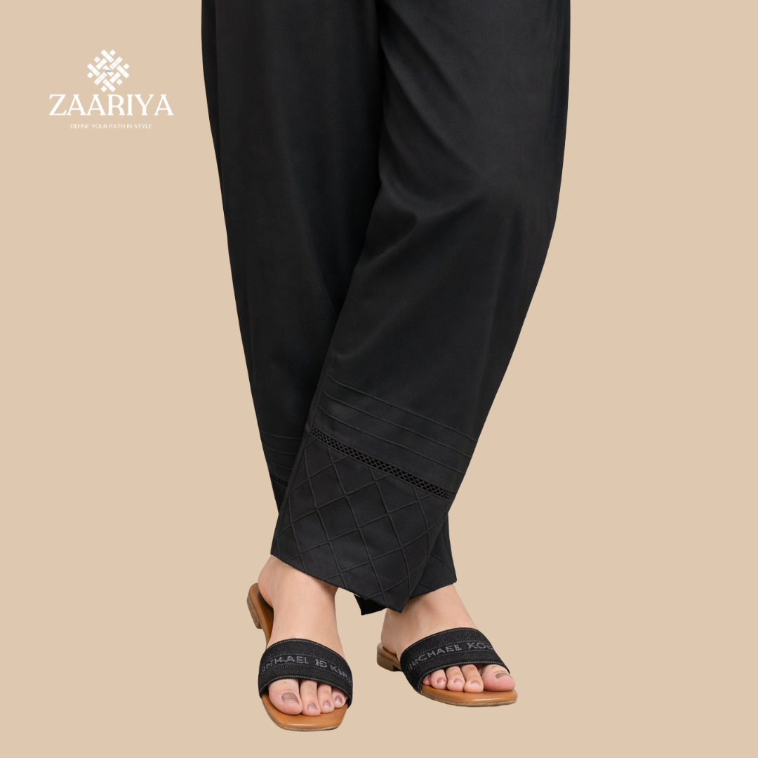 PREMIUM SOFT COTTON STRAIGHT BOXES TROUSER FOR LADIES IN PAKISTAN | SOFT COTTON WOMEN TROUSER