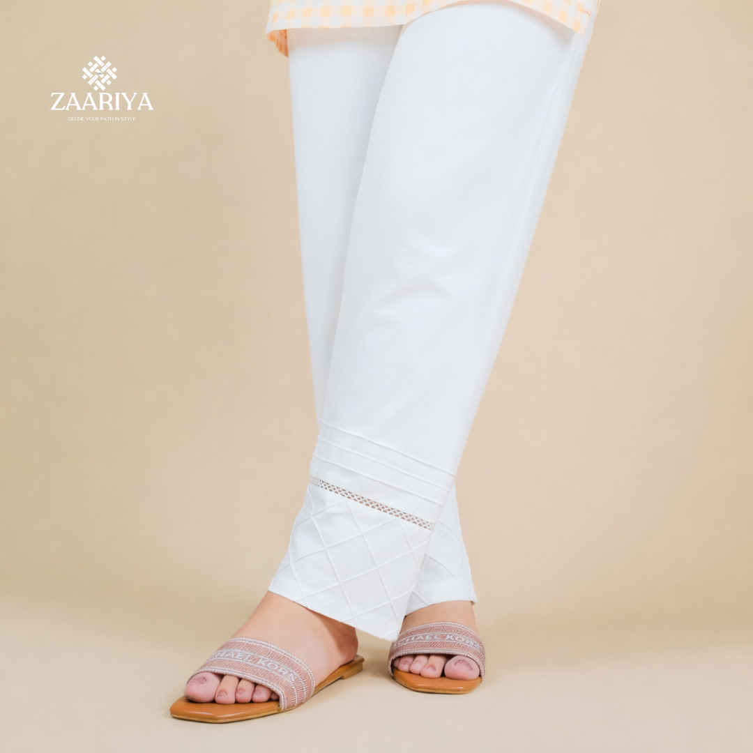 PREMIUM SOFT COTTON STRAIGHT BOXES TROUSER FOR LADIES IN PAKISTAN | SOFT COTTON WOMEN TROUSER