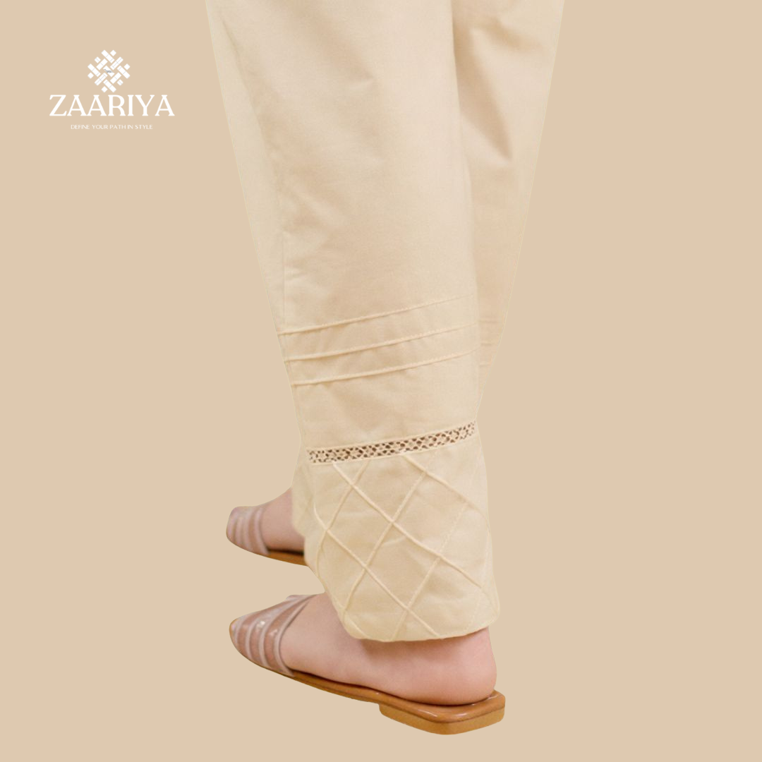 PREMIUM SOFT COTTON STRAIGHT BOXES TROUSER FOR LADIES IN PAKISTAN | SOFT COTTON WOMEN TROUSER